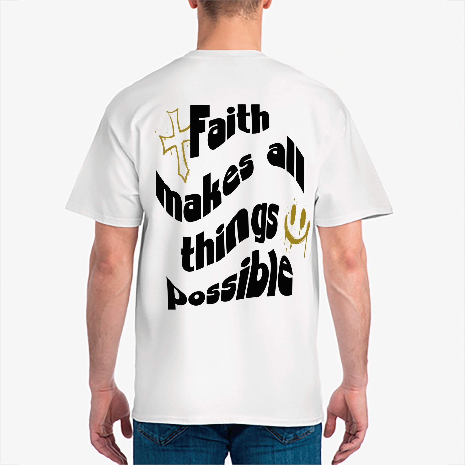 Faith Makes All Things Possible - ”Beefy-T® de manga corta